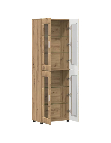 Credenza Rovere artigianale 60 x 35 x 182 cm Legno multistrato
