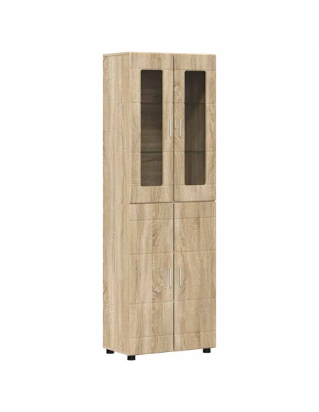 Credenza Rovere Sonoma 60 x 35 x 182 cm Legno multistrato