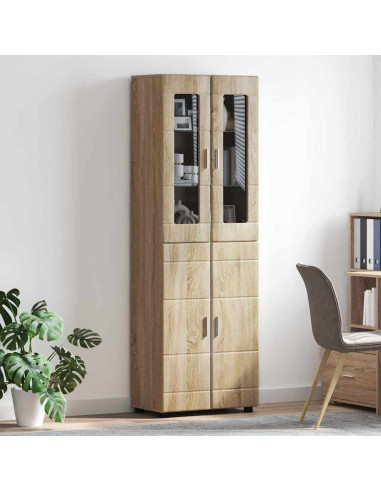Credenza Rovere Sonoma 60 x 35 x 182 cm Legno multistrato