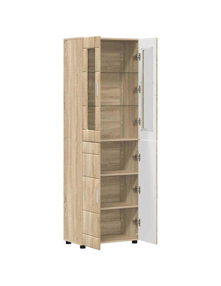 Credenza Rovere Sonoma 60 x 35 x 182 cm Legno multistrato