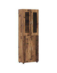 Credenza Legno vecchio 60 x 35 x 182 cm Legno multistrato 2