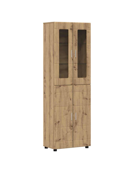 Credenza Rovere artigianale 60 x 35 x 182 cm Legno multistrato