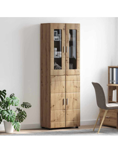 Credenza Rovere artigianale 60 x 35 x 182 cm Legno multistrato