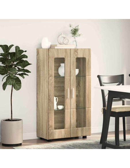 Credenza Rovere Sonoma 55,5 x 29 x 103 cm Legno multistrato