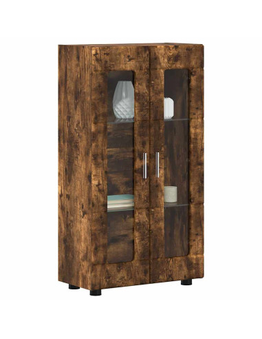 Credenza Rovere fumé 55,5 x 29 x 103 cm Legno multistrato