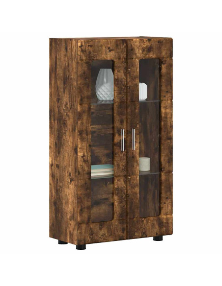 Credenza Rovere fumé 55,5 x 29 x 103 cm Legno multistrato