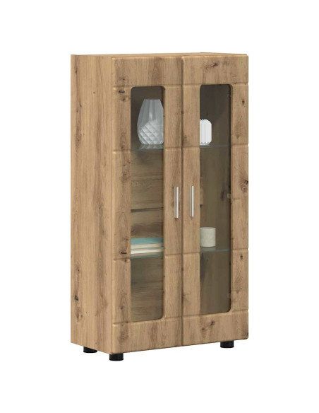 Credenza con lo scaffale Rovere artigianale 55,5 x 29 x 103 cm