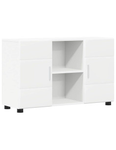 Credenza Bianco 88,5 x 30,5 x 55,5 cm Legno multistrato 2