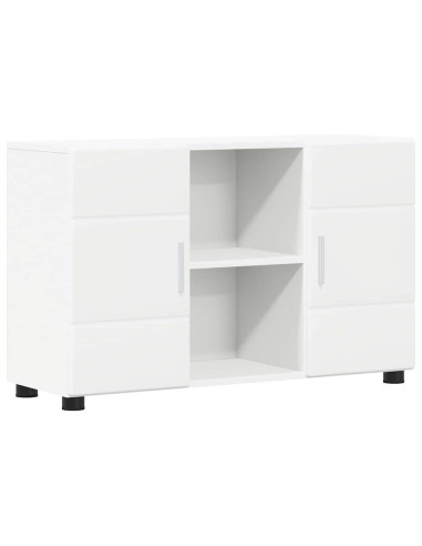 Credenza Bianco 88,5 x 30,5 x 55,5 cm Legno multistrato