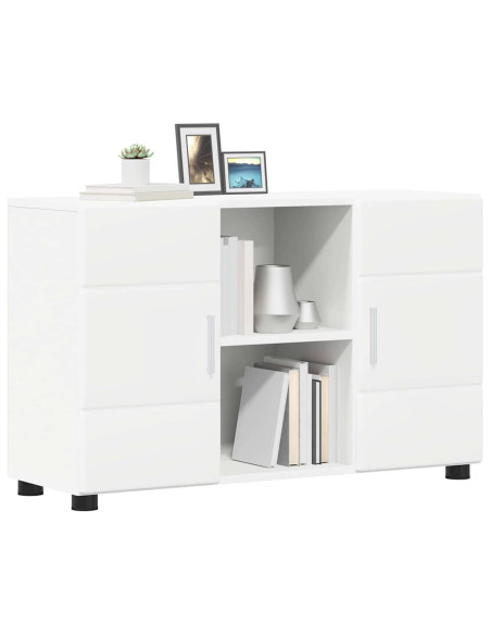 Credenza Bianco 88,5 x 30,5 x 55,5 cm Legno multistrato