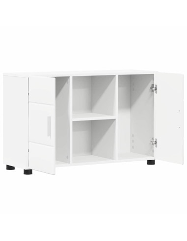 Credenza Bianco 88,5 x 30,5 x 55,5 cm Legno multistrato