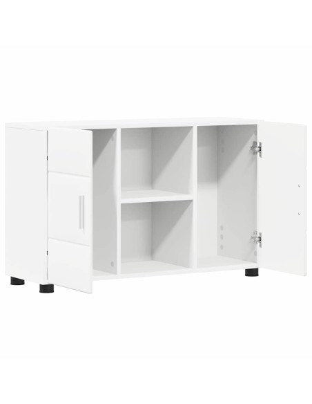 Credenza Bianco 88,5 x 30,5 x 55,5 cm Legno multistrato
