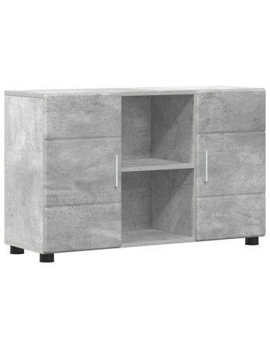 Credenza con porta FLORIN Grigio cemento 88,5 x 30,5 x 55,5 cm