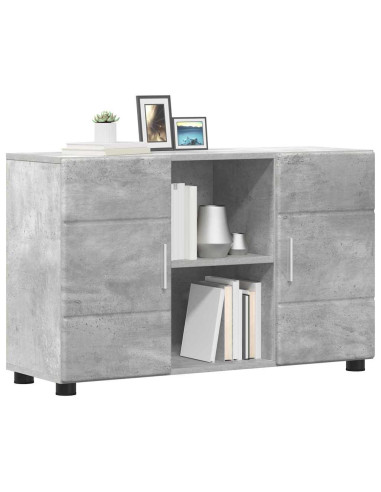 Credenza con porta FLORIN Grigio cemento 88,5 x 30,5 x 55,5 cm