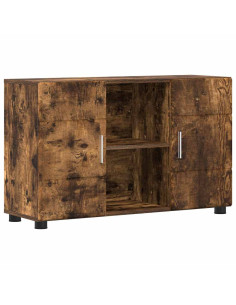 Credenza Rovere fumé 88,5 x 30,5 x 55,5 cm Legno multistrato 2