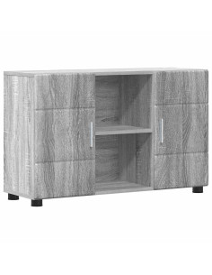 Credenza Grigio Sonoma 88,5 x 30,5 x 55,5 cm Legno multistrato 2