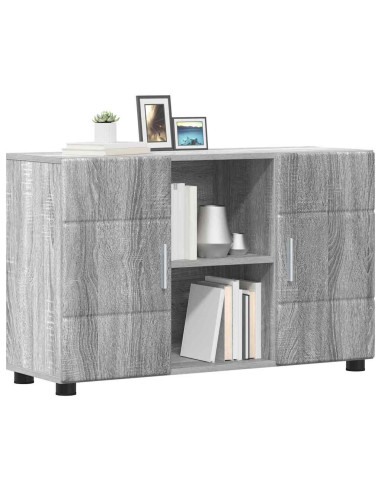 Credenza Grigio Sonoma 88,5 x 30,5 x 55,5 cm Legno multistrato