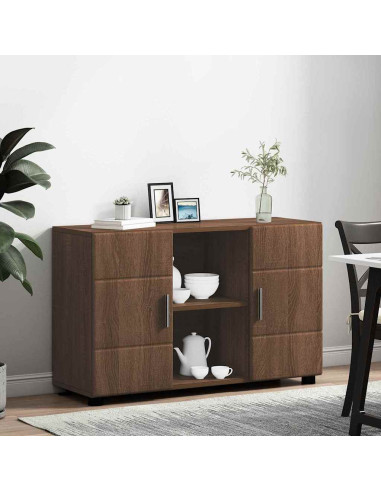 Credenza Rovere Marrone 88,5 x 30,5 x 55,5 cm Legno multistrato