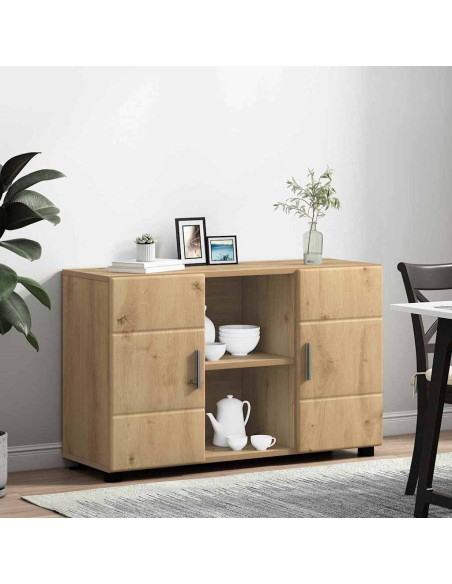 Credenza con porta Rovere artigianale 88,5 x 30,5 x 55,5 cm