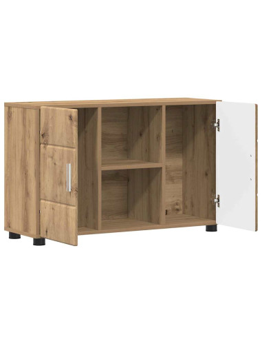 Credenza con porta Rovere artigianale 88,5 x 30,5 x 55,5 cm