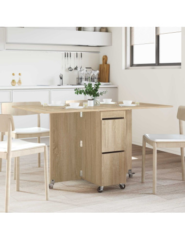 Tavolo da Pranzo 2 pcs 140 x 80 x 77 cm Legno ingegnerizzato