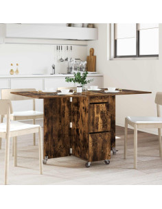 Tavolo da Pranzo 2 pcs 140 x 80 x 77 cm Legno ingegnerizzato