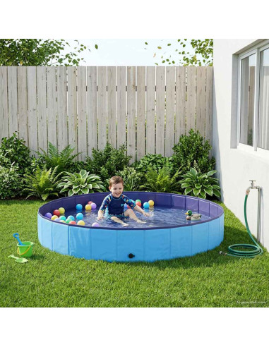 Piscina per bambini Blu Ø200 x 30 cm