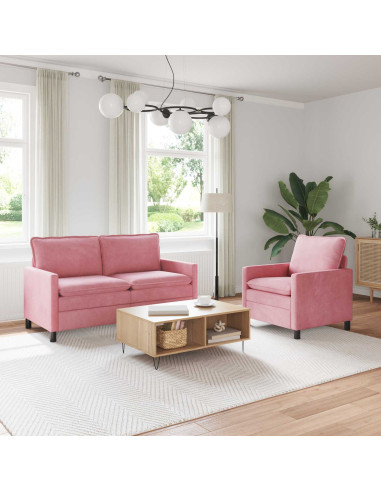 Set di divani 2 pcs Rosa Velluto