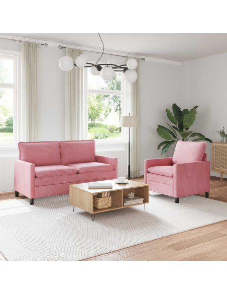 Set di divani 2 pcs Rosa Velluto