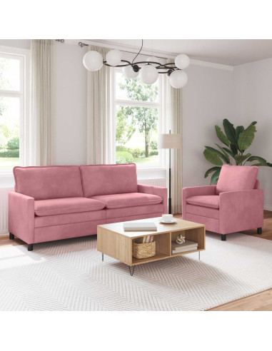 Set di divani 2 pcs Rosa Velluto