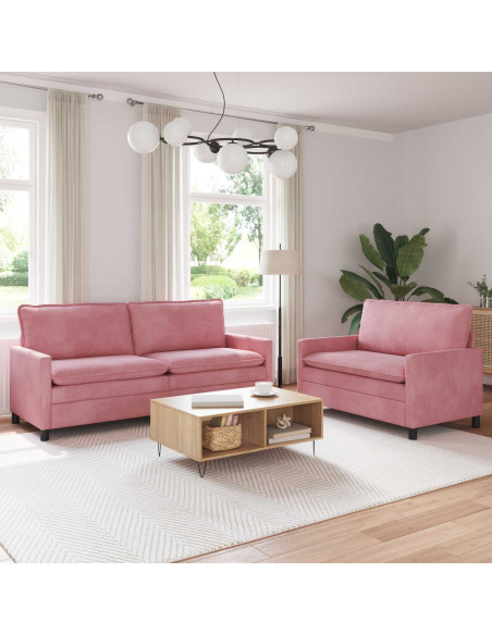 Set di divani 2 pcs Rosa Velluto
