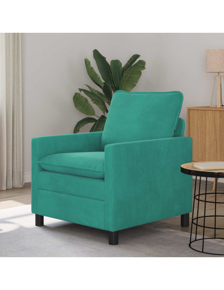 Divano Turchese 76 x 81 x 87,5 cm Velluto