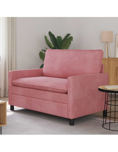 Divano Rosa 126 x 81 x 87,5 cm Velluto