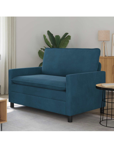 Divano Blu 126 x 81 x 87,5 cm Velluto