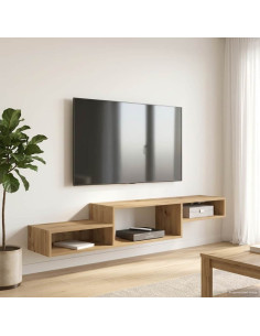 Mobile TV da Parete A parete Rovere Artigianale