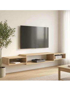 Mobile TV da Parete A parete Rovere Sonoma 180 x 28 x 21 cm