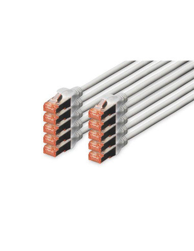 PATCH S/FTP C.6 LSHF 25CM GREY CF10