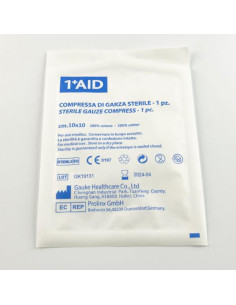 COMPRESSA GARZA 10X10 STERILE