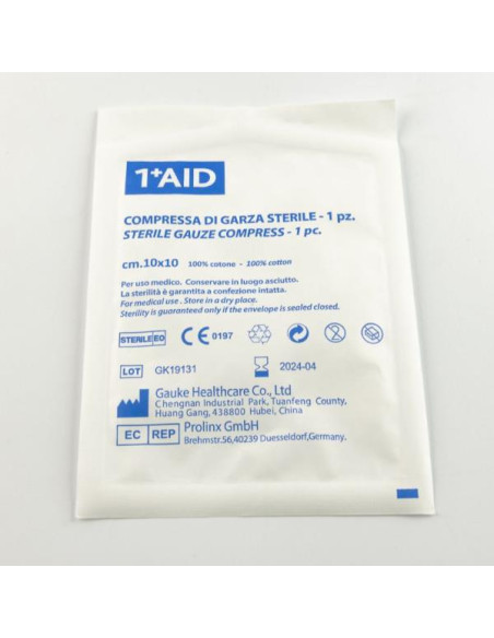 COMPRESSA GARZA 10X10 STERILE
