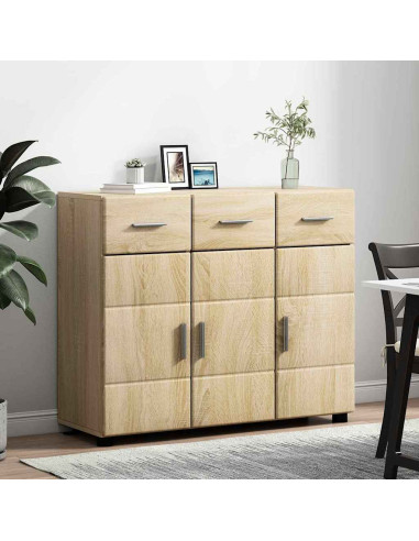Credenza Rovere Sonoma 88,5 x 30,5 x 73 cm Legno multistrato