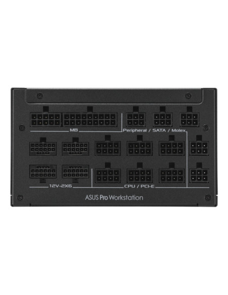 ASUS Pro WS 2200W Platinum alimentatore per computer 20+4 pin ATX ATX Nero