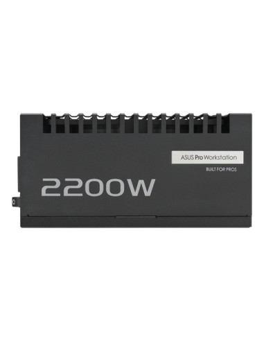ASUS Pro WS 2200W Platinum alimentatore per computer 20+4 pin ATX ATX Nero