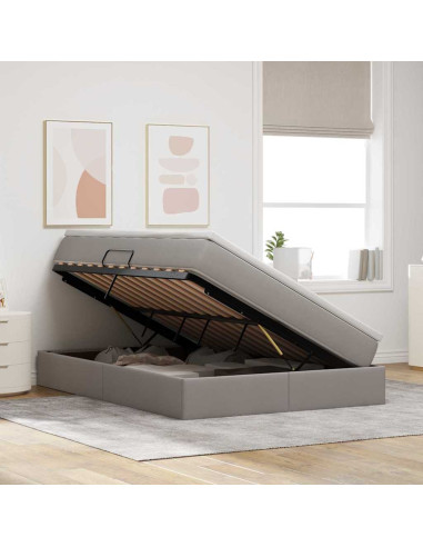Letto con contenitore e materasso Talpa 140 x 200 cm Poliestere