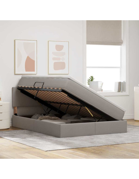 Letto con contenitore e materasso Talpa 140 x 200 cm