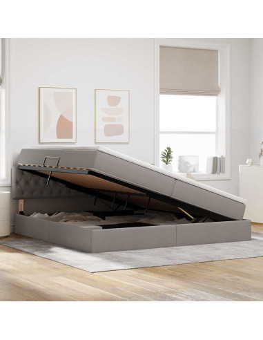 Letto con contenitore e materasso Talpa 200 x 200 cm