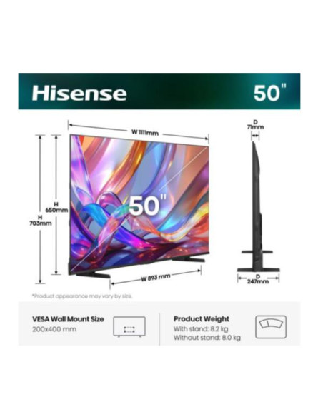 50 E79S QLED 4K UHD SMART VIDAA
