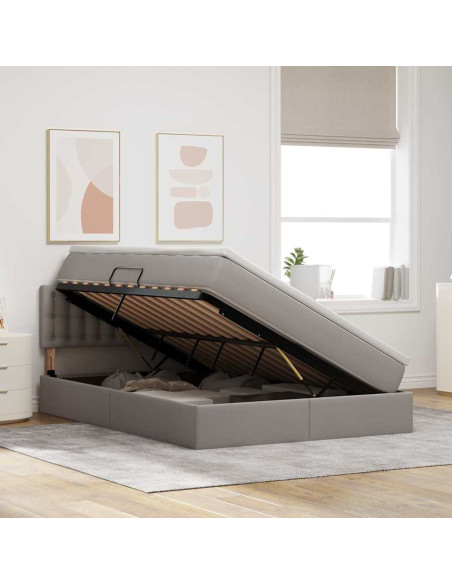 Letto con contenitore e materasso Talpa 140 x 200 cm