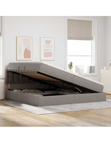 Letto con contenitore e materasso Talpa 200 x 200 cm