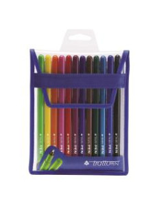 CF12 TRATTO PEN COLORI FLUO