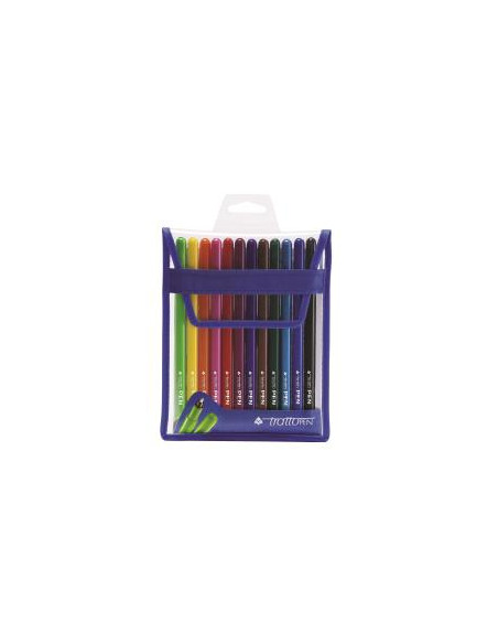 CF12 TRATTO PEN COLORI FLUO